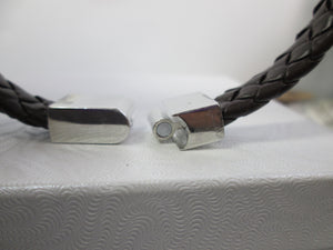 Shamrock Leather Bracelet, Lucky Four Leaf Clover Bracelet