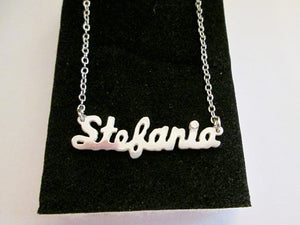 custom name cut pendant