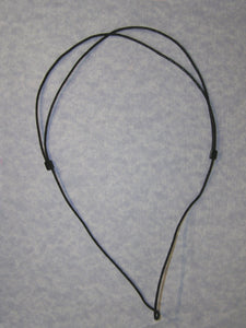 example of adjustable cotton cord necklace