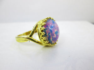 vintage style gold ring