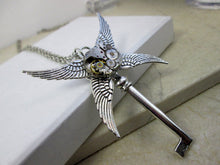 Load image into Gallery viewer, clockwork key neckalce