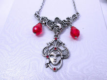Load image into Gallery viewer, artist mask pendant