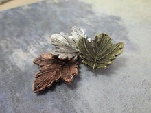 Load image into Gallery viewer, maple leaf brooch pin
