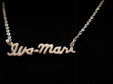 Load image into Gallery viewer, name necklace