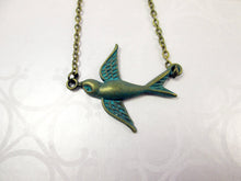 Load image into Gallery viewer, small bird necklace