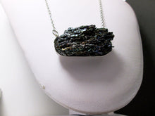 Load image into Gallery viewer, rainbow carborundum pendant necklace