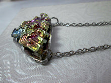Load image into Gallery viewer, triangle bismuth necklace