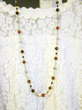 Load image into Gallery viewer, multi gemstone beaded necklace