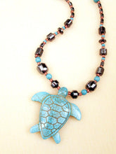 Load image into Gallery viewer, sea turtle necklace