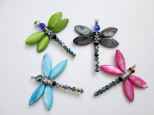 Load image into Gallery viewer, handmade dragonfly pendant