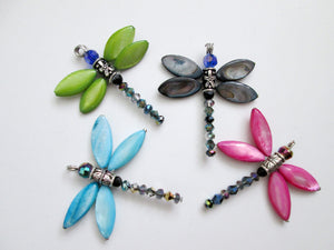 handmade dragonfly pendant