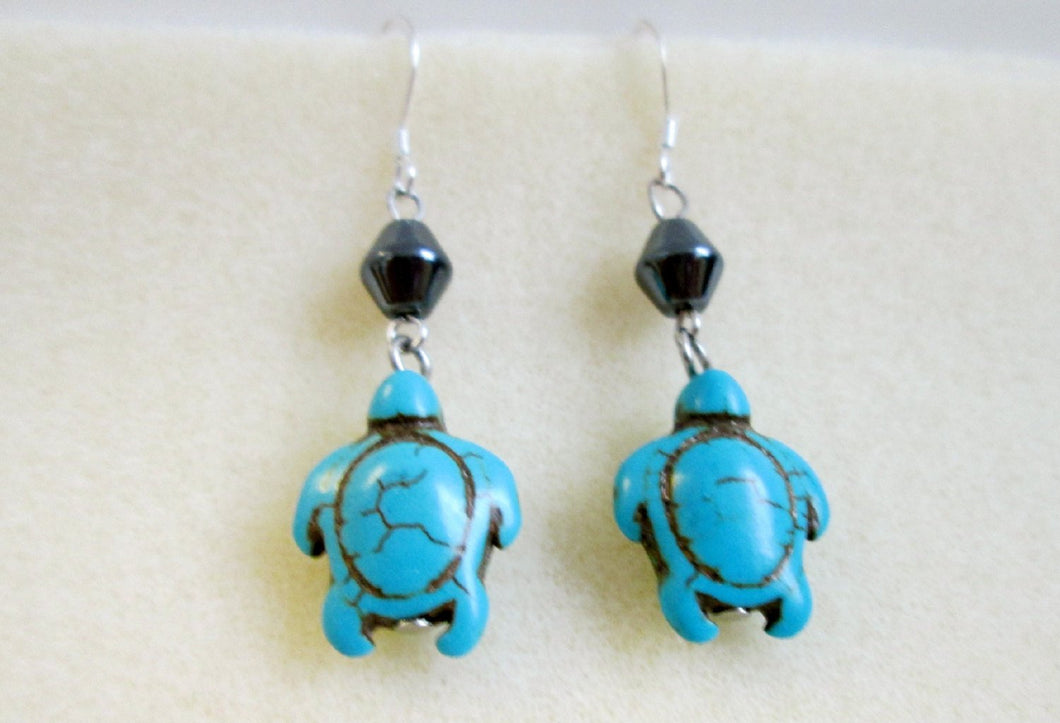 turtle earrings