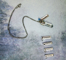 Load image into Gallery viewer, name on rice necklace