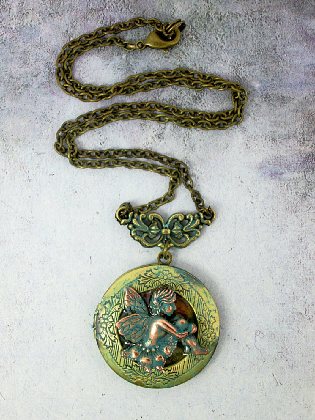 cherub locket