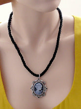 Load image into Gallery viewer, lady cameo necklace
