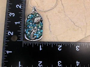 mermaid spoon necklace