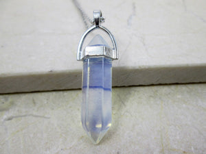 opal point necklace