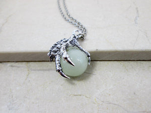 dragon claw pendant necklace