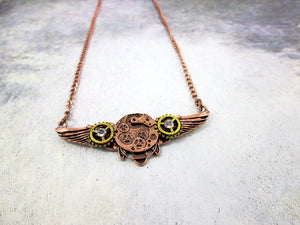 angel wing necklace